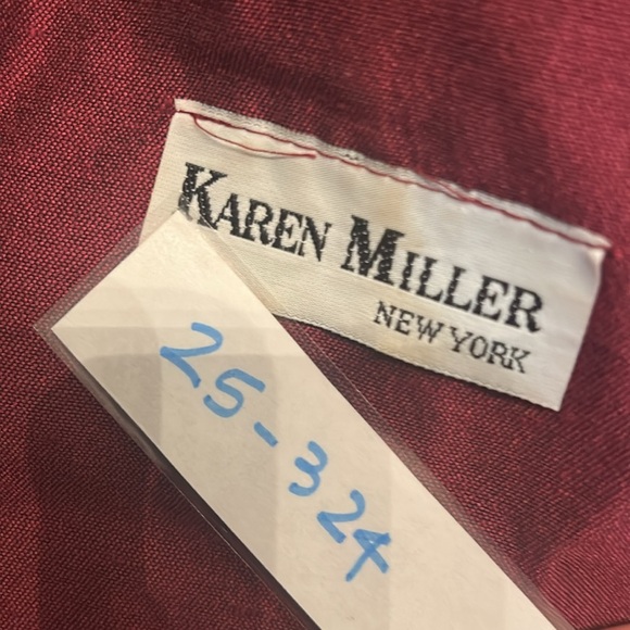 Vintage Red Karen Miller New York Jacket - Picture 4 of 5